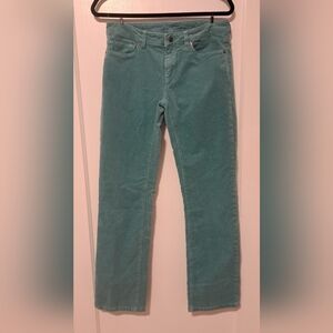 Patagonia Blue Straight Leg Corderoy